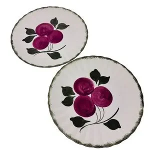 Blue Ridge | Dining | Blue Ridge Southern Pottery Apple Trio Dinner ...
